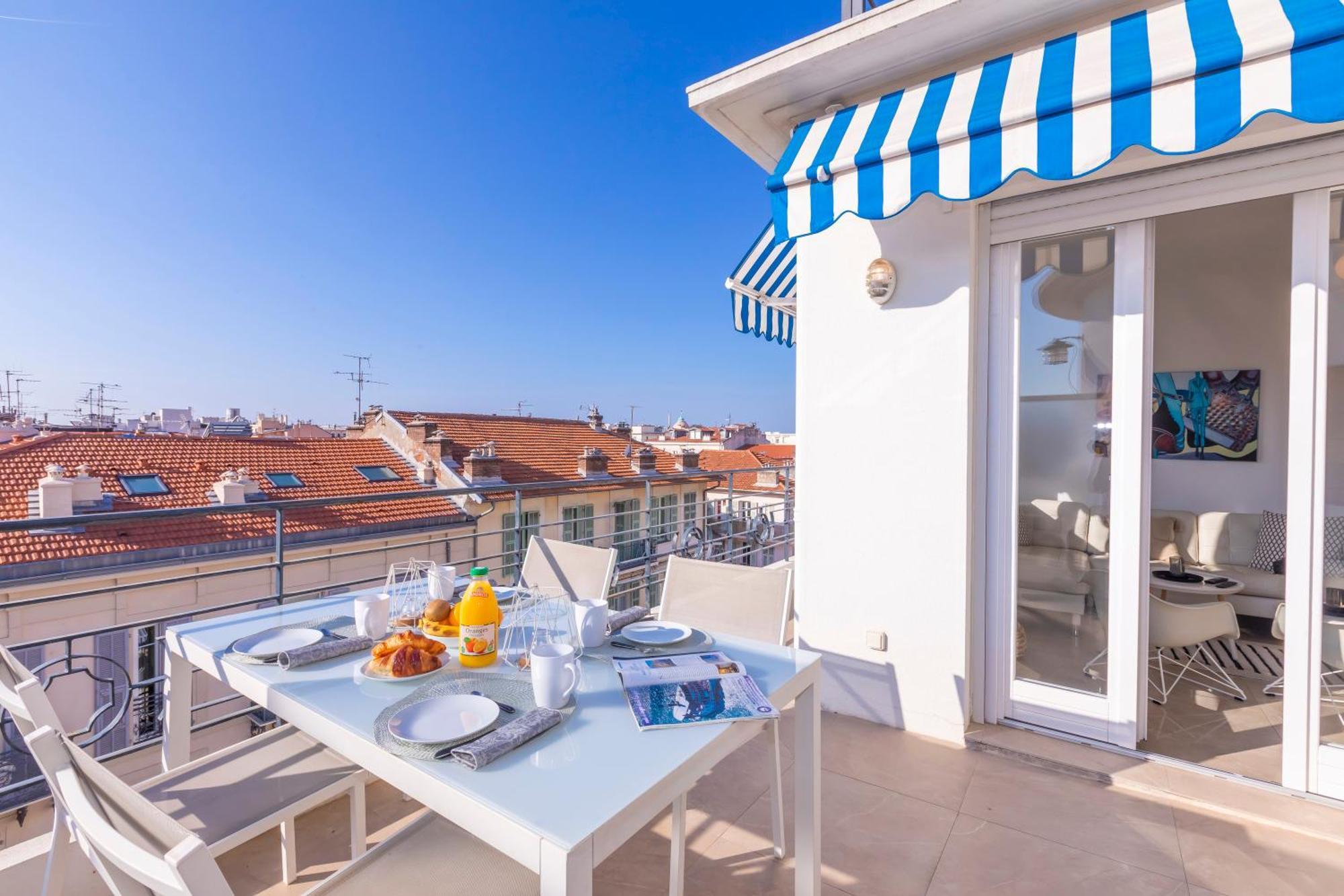Rooftop At Palais De La Buffa - Happy Rentals Nicea Zewnętrze zdjęcie